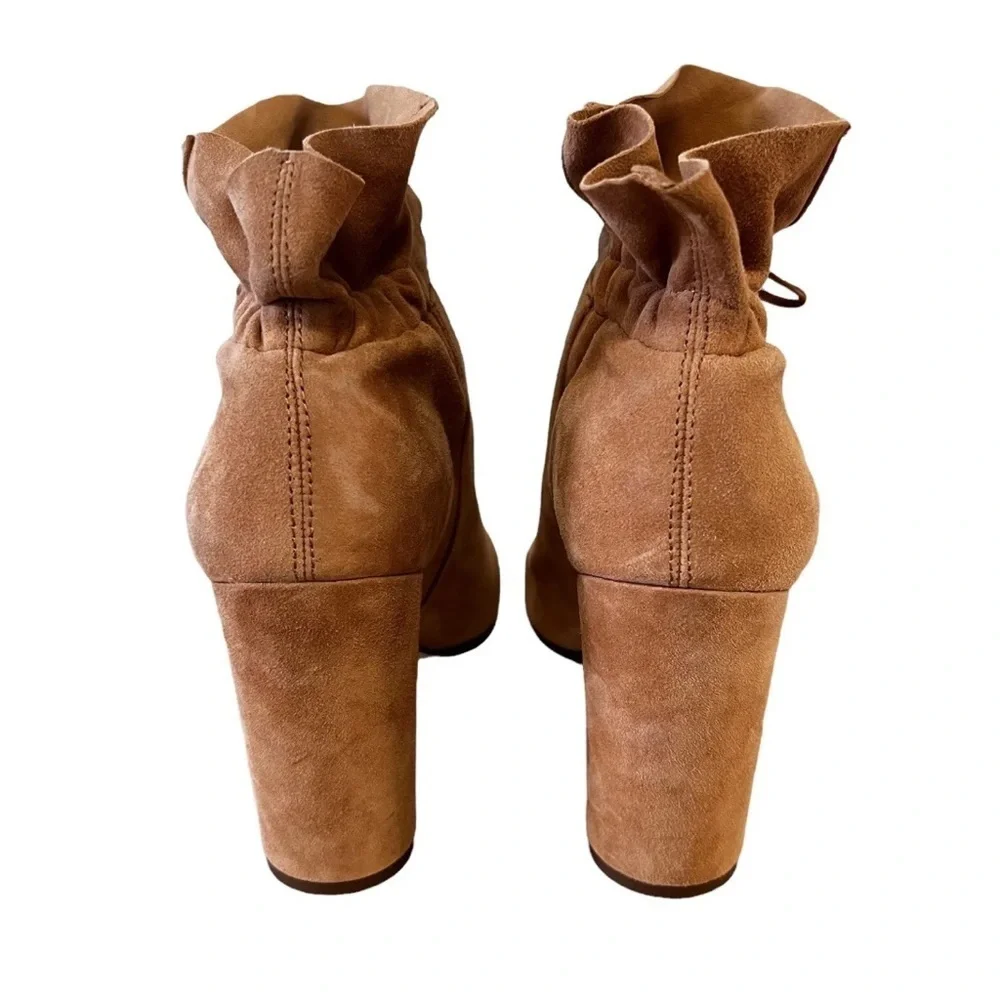 Louise et Cie LO-Taedin Tan Suede Ankle Booties